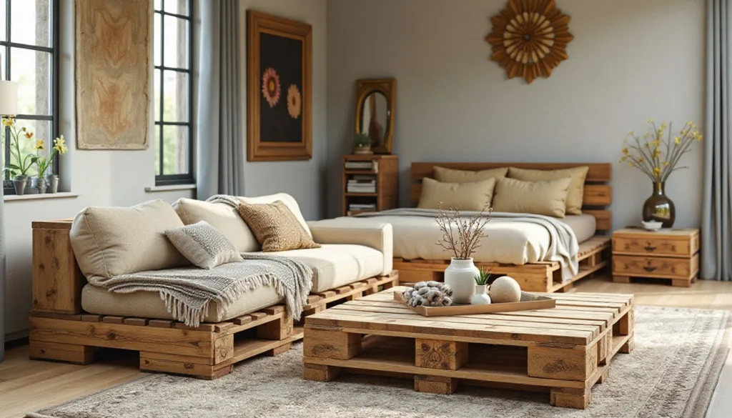 palettes magiques transformez vos dechets en meubles de reve